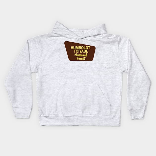 Humboldt-Toiyabe National Forest Kids Hoodie by nylebuss